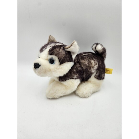 Miyoni by Aurora Siberian Husky Puppy Dog Wolf Plush 9" Stuffed Animal June 2015 - Picture 1 of 9